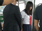 일본 의 달콤한 학생 에 기차